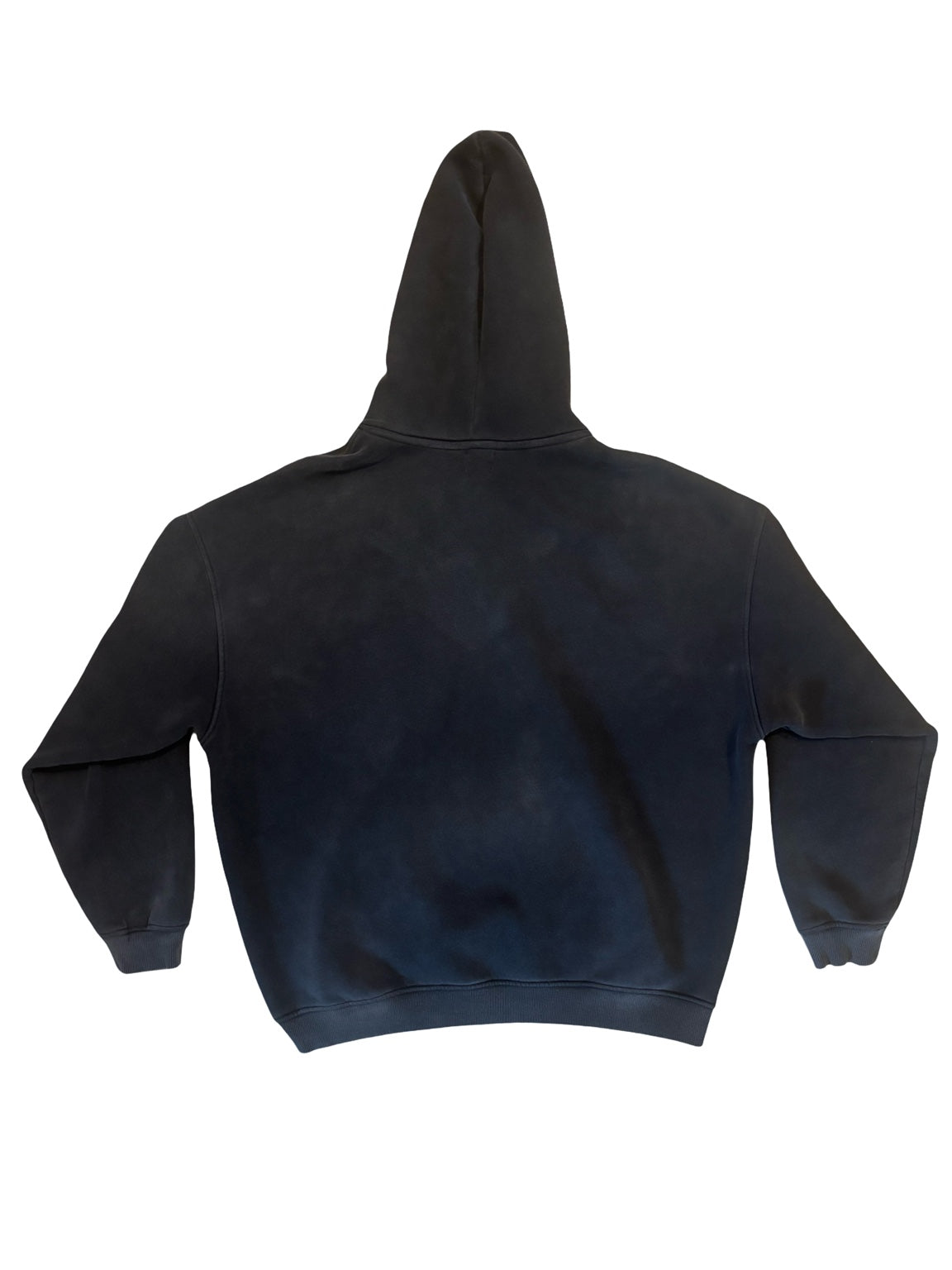 SIGNÉ Loose Acid Wash Hoodie — Black (Unisex)