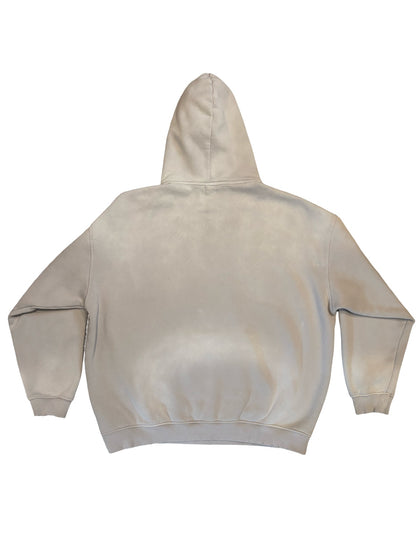 SIGNÉ Loose Acid Wash Hoodie - Gray (Unisex)